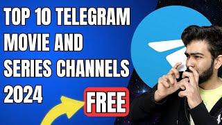 Top 10 Telegram movie and series channels 2024 | Best Movie Telegram Channel 2024