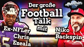 Faszination NFL mit Football-Profi Chris Ezeala, Niko Backspin + Sandro | MoinMoin