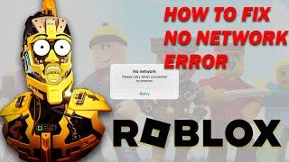 How to Fix No Network error in ROBLOX on iPad / iPhone