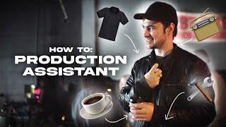 Production Assistant Handbook | Win Your First Day on Set