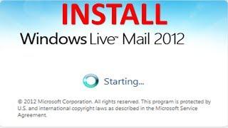 How to install windows live mail | Default mail application