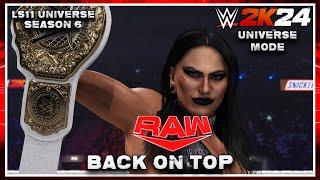 "Back on Top" - WWE 2K24 Universe Mode