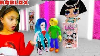 lol КТО КРАСИВЕЕ? БАЛДИ ВЛЮБИЛСЯ в ЛОЛ roblox ПОКАЗ МОД сюрприз куклы LOL dolls РОБЛОКС валеришка