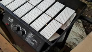 King Ceramic BBQ Grill Tiles In Action Video