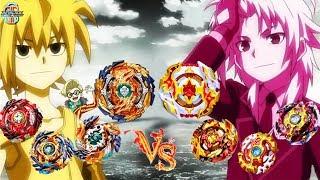 Бейблейд БИТВА Фафниры VS Спрайзены  Кто сильнее? Аниме Beyblade Burst