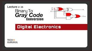 7. Binary to Gray Code Conversion - Digital Electronics | TECH GURUKUL