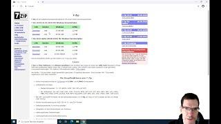 Herunterladen und Installieren von 7-Zip