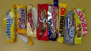 American Candy Bar Battle | 9 Bars Variety Review