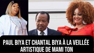 Paul Biya et Chantal Biya à la veillée artistique de Mami Ton ; Canto le phénomène et chantou