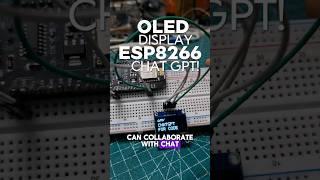 Asking Chat Gpt To Code Esp8266 With OLED Display #chatgpt #ai #electronics #esp #esp8266 #tech