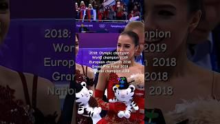 She is amazing #figureskating #alexandratrusova #annashcherbakova #olympics #iceskating #sports