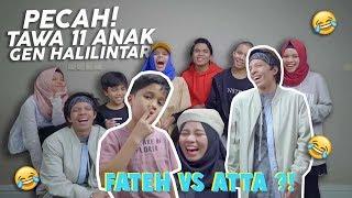 BIKIN NGAKAK ATTA HALILINTAR VS FATEH HALILINTAR PECAH TAWA 11 ANAK GEN HALILINTAR