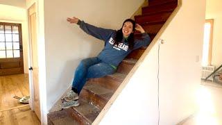 An Incredible Stair Makeover TRANSFORMATION!! | My Fixer Upper House Renovation