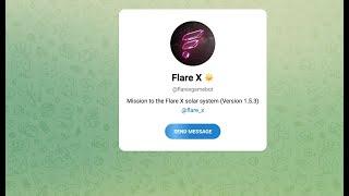 Flare X ️ - Очередная игра в телеграм | Что нужно знать, как вывести первые токены?