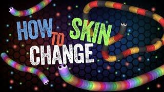 КАК СМЕНИТЬ СКИН НА SLITHER.IO [CHANGE YOUR SKIN]