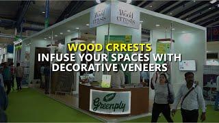 Greenply Highlighting Wood Crrests Veneers | Indiawood 2022 | BMR