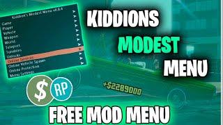 [GTA 5] KIDDION`S Modest Menu / Download Now / Undetected GTA V Mod Menu | Infinity Money