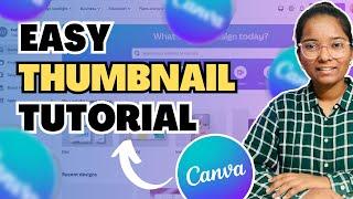 Create Thumbnail in just 5 mins | Canva Thumbnail Tutorial  | Shruti Rajput