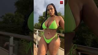 Queen Thickbadiee ~  Curvy Plus Size Fashion Model