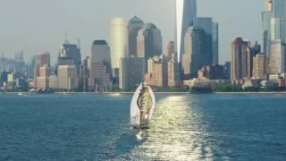 Alex Thomson and HUGO BOSS in New York ready for the NY-Vendee race in May