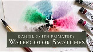 Daniel Smith Primatek Set Watercolor Swatch Video