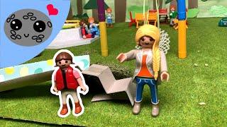 Playmobil Familie Steiner- Pia auf dem Abenteuerspielplatz- Geschichte mit Pia