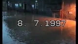 Kamieniec Ząbkowicki powódź 1997 rok - Autor Nagrania VHS: Wojciech Matusiak