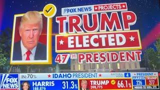 Trump Wins The 2024 Presidency In A Landslide! 47th American President!