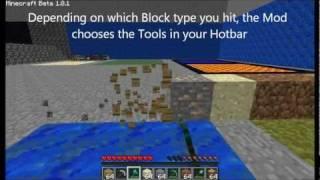 Minecraft - Review, Mod short: Autoswitcher Mod by thebombzen