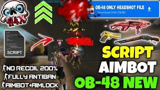  OB48 Auto headshot config file free fire aimbot+aimlock | Headshot config file free fire max