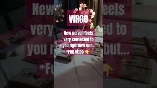 Your new person feels very connected to you but.. #tarot #virgo #zodiac #love #relationship