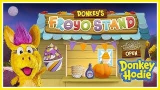 Donkey Hodie: Donkey's FroYo Stand