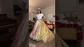 Making an Anastasia Coronation Dress! Anastasia Romanov Costume Cosplay #anastasia  #shorts