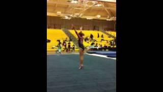 Sadie Williams Incredible Gymnast floor routine