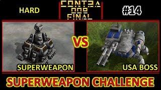 Contra 009 Final - SuperWeapon Challenge 014 vs USA Boss - Hard