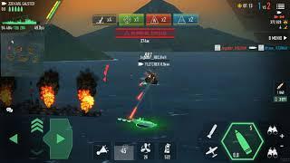 Battle of Warships: Z-20 Karl Galster tactics. Морской бой. Миноносец Карл Гальстер Корабль Новичка.