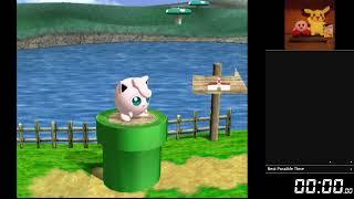 SSBM – Adventure Very Easy (Jigglypuff) Day 1 speedrun practice for SAESR Events’s Not The SAEM 2022