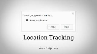 Track User Location Through JavaScript - The Easiest Way