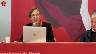Joti Brar at the World Anti-Imperialist Platform in Paris