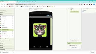 How to make a talking tom app using mit app inventor