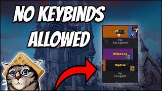 Can I heal a Dungeon While Only Clicking?
