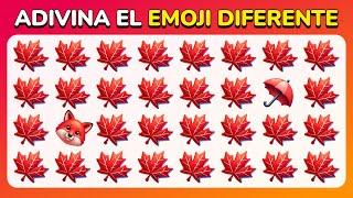 Encuentra el Emoji Diferente - Edición de Otoño  Fácil, Medio, Difícil - 30 niveles