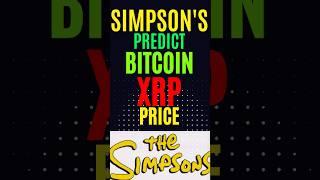 xrp | bitcoin prediction by simpson's #shorts #short #viral #trending #youtubeshorts