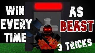 Win as The Beast EVERY TIME with 3 TRICKS - Become a Pro in FTF: PART 2 (Roblox Flee the Facility)