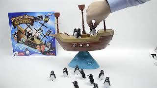 Pingüinos Barco Pirata - Juego De Mesa