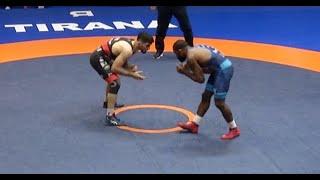 79 kg 1/4 Final - Mohammad Nokhodi, Iran vs Jordan Burroughs, United States