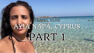 Travel Vlog: AYIA NAPA, CYPRUS! Tips, prices, adresses & BEST BEACHES to visit! Part 1...