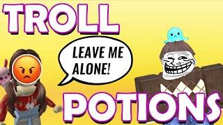 BEST TROLL POTIONS! *Secret Fling Potion* | Wacky Wizards Roblox