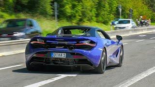 Cars Leaving Nürburgring Tankstelle - 993 RWB, NOVITEC 720S, C63, M5 E60, 812 SuperFast, 700HP RS3..