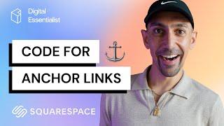 Squarespace How to Setup Anchor Links